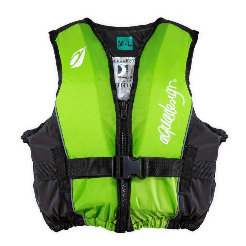 GILET AQUADESIGN OUTDOOR CLUB 70N VERT/NOIR 4 GILET AQUADESIGN OUTDOOR CLUB 70N VERT/NOIR â Image 2