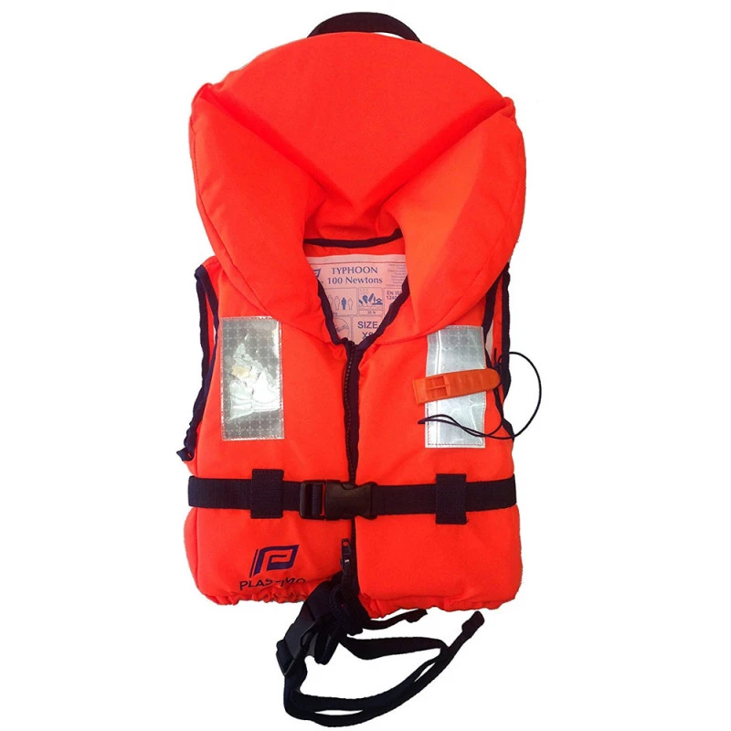 GILET PLASTIMO TYPHON ORANGE JUNIOR 5 GILET PLASTIMO TYPHON ORANGE JUNIOR – Image 3