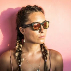 Lunettes De Soleil Mundaka Bloody Black / Orange -Kayak Soldes Boutique lunettes de soleil mundaka bloody black orange 2