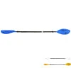PAGAIE KAYAK AQUADESIGN ATTAK 4 PARTIES 220CM Bleu -Kayak Soldes Boutique pagaie kayak aquadesign attak 4 parties 220cm bleu