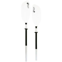 PAGAIE KAYAK AQUADESIGN WHITE 2 PARTIES 215CM -Kayak Soldes Boutique pagaie kayak aquadesign white 2 parties 215cm 4