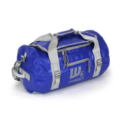 Sac De Voyage étanche DUFFEL BAG 30L - HOWZIT BLEU-GRIS -Kayak Soldes Boutique sac de voyage etanche duffel bag 30l howzit bleu gris 2