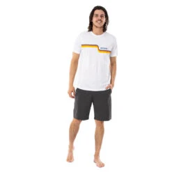 T-SHIRT RIP CURL SURF REVIVAL BLANC -Kayak Soldes Boutique t shirt rip curl surf revival blanc 3