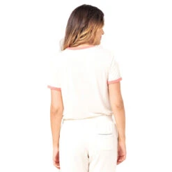T-SHIRT RIP CURL TIKI RINGER BEIGE FEMME 9 T-SHIRT RIP CURL TIKI RINGER BEIGE FEMME -Kayak Soldes Boutique t shirt rip curl tiki ringer beige femme 2